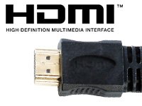 auvisio HDMI-1.4-Flachkabel High-Speed, vergoldete Kontakte, 1 m - 3