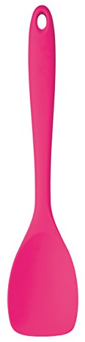 Kitchen Craft Colourworks - Espátula de Silicona (28 cm), Color Rosa