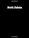 Produktbild North Dakota: 8.5 x 11 bullet journal  100 dotted notebook pages usa states