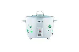 Usha RC28GS1 Steamer 2.8L 1000 Watt Automatic Rice Cooker (White)