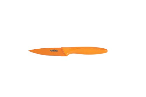 Zyliss E920007 Gemüse und Fruchtmesser, 9 cm, orange