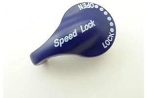 Ambertown Front Fork Speed Lock Cap Cover for SR SUNTOUR XCT Bike Bicycle Fork Parts Cycling SR Soutour Front Fork Replacement (Blue)