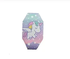 Digital Unicorn Child Watches for Girl Random Print