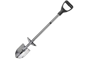 Black Ada Scoop - Spartan Stainless Steel 93 cm