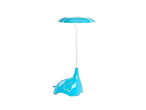 Preisvergleich Produktbild GYPO Desktop-Licht Elephant Nightlights Baby Kinderzimmer Nachtlichter LED Schlafzimmer Nachttischlampe Einstellbare Helligkeit Touch Control Lichter (Blau) Dekorative Lampe