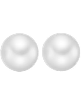 CHRIST Pearls Damen-Ohrstecker 585er Gelbgold 2 Akoya-Zuchtperlen One Size, Weiß