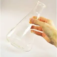 Esaw CONICAL BOROSILICATE GLASS FLASKS 125ml(PACK OF 12)