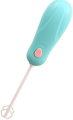 Godess4 Mini blue electric Handheld Milk pump Kitchen egg beater Coffee stirrer Gifts kitchen outdoor Cafe 4*21.5