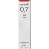 uni Smudge-Proof Leads Refill for Mechanical Pencil | 0.7mm | B | 40pcs