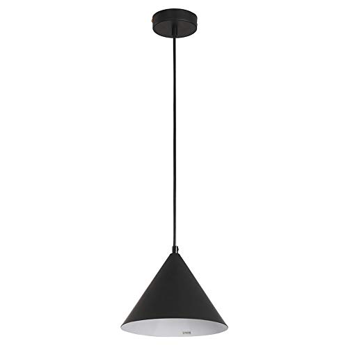 Preisvergleich Produktbild Xiao Fan Einfache Persönlichkeit einstellbar Eisen Kunst Kronleuchter Postmodern Black Macaron Deckenleuchte Nordeuropa Wohnzimmer Schlafzimmer Single Head Pendelleuchte / Schwarz