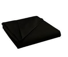 PAIR OF PILLOW CASES SET 65CMX65CM-BLACK