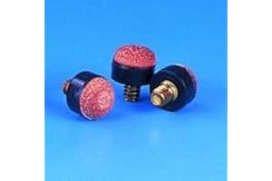 Peradon screw in snooker / pool cue tips - 10 x 10mm