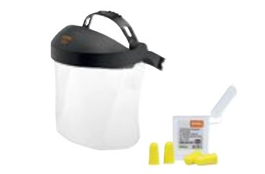 Stihl Gesichtsschutz Gehörschutz kurz mit Kunstoffscheibe 0000 884 0510