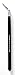 Royal & Langnickel Silk Pro Applying Liner to Eye Corners Bent Eyeliner Brush