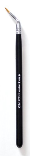 Royal & Langnickel Silk Pro Applying Liner to Eye Corners Bent Eyeliner Brush