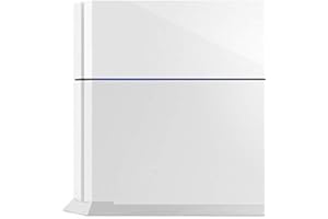 KlsyChry Support Vertical pour PS4 - Support Vertical avec Pieds Antidérapants pour Playstation 4, Blanc