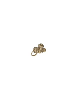 Somatherm 308-15 Robinet de vidange à Boisseau fermé m15/21-f20/27, Gris