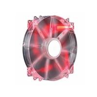 Cooler Master Mega Flow 200 Red - Ventiladores de caja 700 RPM, 200mm, LED rojo