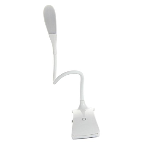 Preisvergleich Produktbild Baoblaze LED Klemmlampe Klemmleuchte USB Schreibtischleuchte Bettleuchte Buchlampe dimmbare LED Leselampe ( 3 Helligkeitsstufen)