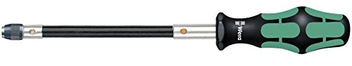 Wera 392 Bit-Handhalter mit flexiblem Schaft, 1/4 Zoll x 177 mm, 1 Stück, 05028160001
