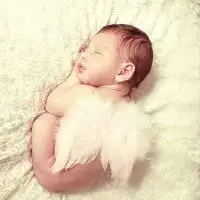 Sinsoledad Photo Prop, Suitable for 0-6 Months Newborn Baby, Feathered Angel Wings, White.