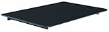 VonHaus 1x Single Black Floating Glass Shelf Mount Stand with Strengthened Tempered Glass for DVD Blu-Ray Player, Games Console, TV Entertainment Accessories (Electronics)