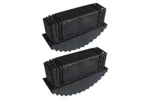 LADDERMAT Henry’s Replacement Rubber Ladder Feet for Universal Box Section Ladders. High Density Solid Rubber Ladder feet for Extension ladders. Cut to Any Size.