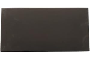 KD89 Pierre de Touche Naturelle pour Tester Les métaux précieux - Dimensions 100mm x 50mm x 10mm - Fabriqué en Allemagne