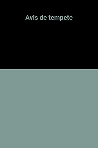 couverture de : Avis de temp&ecirc;te