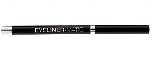 Maybelline New York Jade Eyeliner Matic Kajal Black 21 / herausdrehbarer Kohl-Kajal Schwarz (präziser Lidstrich, leichte Anwendung) mit integriertem Spitzer, dermatologisch getestet, 1 x 3 g