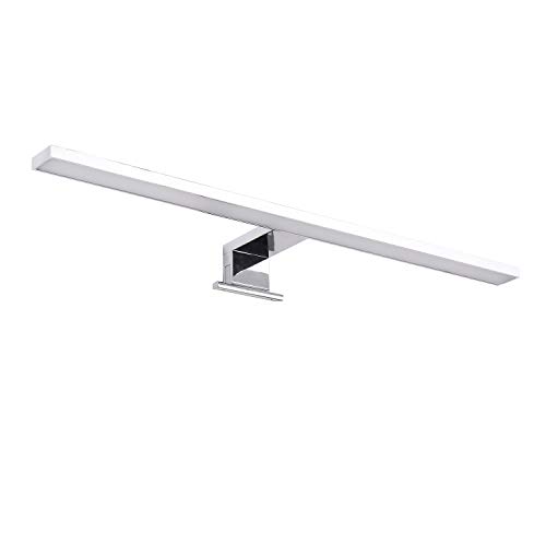 Preisvergleich Produktbild Spiegellampe Badlampe Badleuchte Spiegelleuchte Wandleuchte - Kaltweiß 12W Aluminium 780LM Led Badezimmerlampe für Bad Spiegel Leuchte 50cm