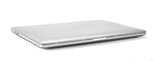 mCover hochwertigem Polycarbonat Hülle Schutzhülle Notebooktasche Hard – Shell – Case Tasche für Apple Macbbok Pro 15,4 Zoll Retina Display (Modell A1398, ohne DVD) – Gefrostet Transparent - 4