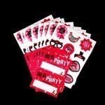 Alandra Party Hen Night Sticker Pack