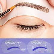 Easy to Use Eyebrow Stencils eyebrow shape