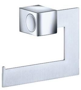 Preisvergleich Produktbild Keuco Toilettenpapierhalter Visit 18060, silber-eloxiert