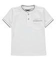  Marc O\' Polo Kids Piquee-Shirt 1/4 Arm Polo, Blanco (Bright White 1000), 92 para Niños