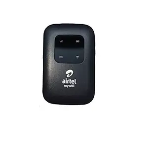 Airtel 4G LTE Hotspot Portable WiFi Data Card -Data Card (Black) BINATONE BMF-422