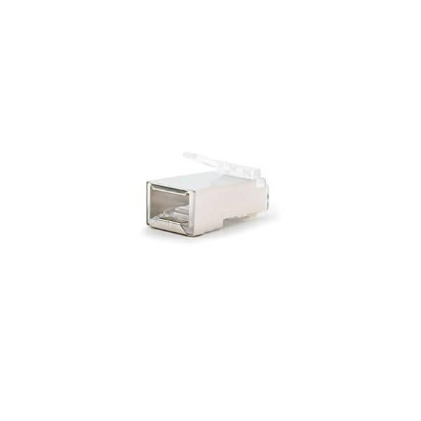 NanoCable 10.21.0103 - Conector para cable de red Ethernet RJ45, 8 hilos Cat.5e FTP, bolsa de 10 unidades - Image 4