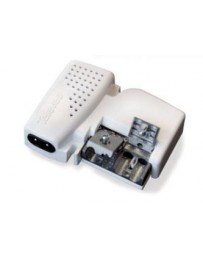 Televes - mod. 560542 - Amplificatore di segnale digitale terrestre da interno, 2 uscite, Frequenza: 47 - 790 MHz, G10 / 20 dB di guadagno, regolabile
