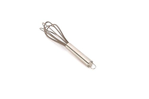 Berghoff 1101868 Silikonschneebesen 31cm Silikonschneebesen, Silikon, Edelstahl, Beige, 31 x 7 x 7 cm - 2