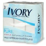 Ivory Simply Ivory Bath Bar 3 x 85g