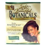 Soft And Beautiful Botanicals No Lye Sensitive Scalp Relaxer with Natural Plant Extracts Regular