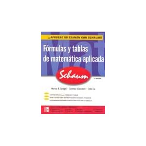 Formulas y tablas de matematica aplicada -schaum-