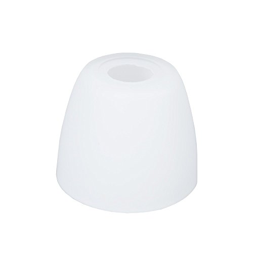 Ersatzglas in Weiß Durchmesser 7,1 cm | Lampenglas für Pendel und Tischleuchten | Lampenschirm