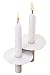 Produktbild Exquizite Kirche von Kerzen, 5" H X 1/2 D 26 weißen Kerzen mit Tropf-Protektoren