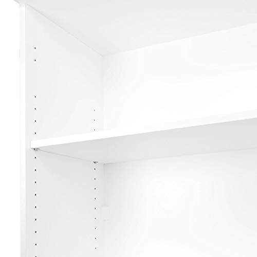 PROFI Aktenschrank abschließbar 5OH Weiß Schrank Büroschrank Schiebetürenschrank - 7