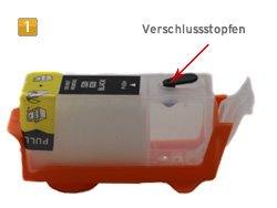 Octopus Fill In Patronen für Canon PGI-525, CLI-526 mit Autoresetchip (leer ohne Tinte) für Canon Pixma IX 6550, Pixma MG 8150, Pixma MG 6150, Pixma MG 5250, Pixma MG 5150, Pixma IP 4850, Pixma MX 895, Pixma MX 715, Pixma MX 885, Pixma IP 4950, Pixma MG 8240, Pixma MG 8250, Pixma MG 6250, Pixma MG 5340, Pixma MG 5350, non-OEM - 5