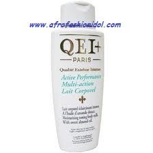 QEI+ PARIS ACTIVE PERFOMANCE MULTI ACTION LAIT MOISTURISING TONING BODY LOTION WITH SWEET ALMOND OIL 500ML