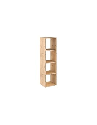 Europe & Nature ASTIGARRAGA etagère 4 cases bois 140cm - dinamic-4