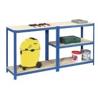 Preisvergleich Produktbild Steckregal T45cm 5 Fb Blau 24202-1